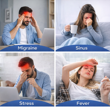 Migraine Relief Cap – Hot & Cold Therapy Headache Relief Hat